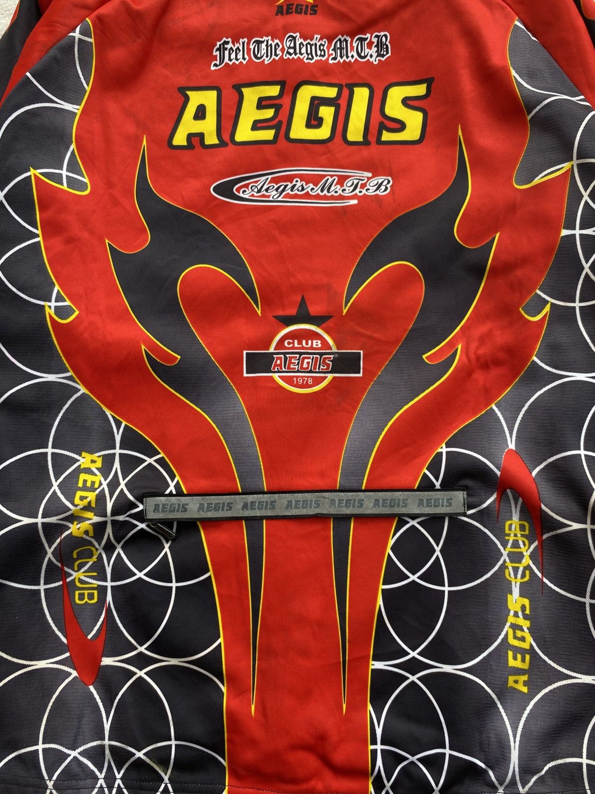 Vintage AEGIS Racing Team Cycling Jersey Multi Colour Size US XXL / EU 58 / 5 - 5 Thumbnail