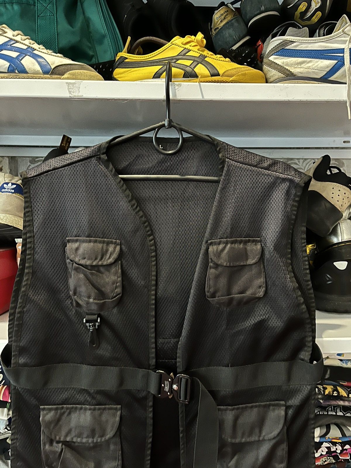 Japanese Brand Vintage Modular tech vest Multi pockets jacket Size US L / EU 52-54 / 3 - 7 Thumbnail