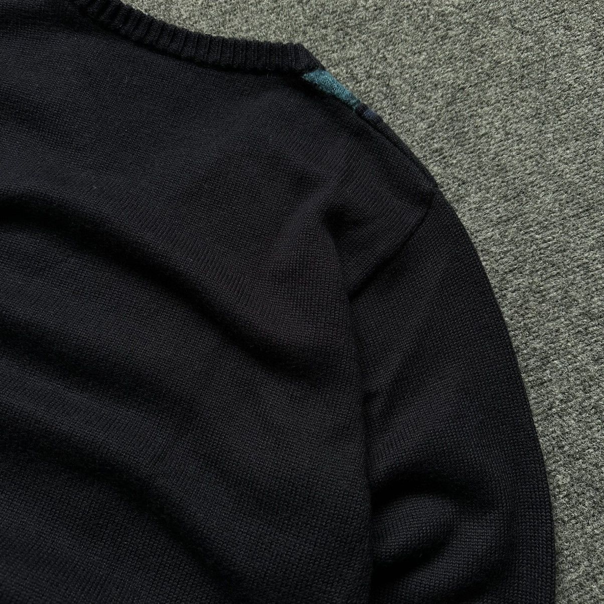 Hypebeast VTG Knit Wool V Neck Sweater Danilo Size S Y2K 00s USA Hype Size US S / EU 44-46 / 1 - 14 Thumbnail