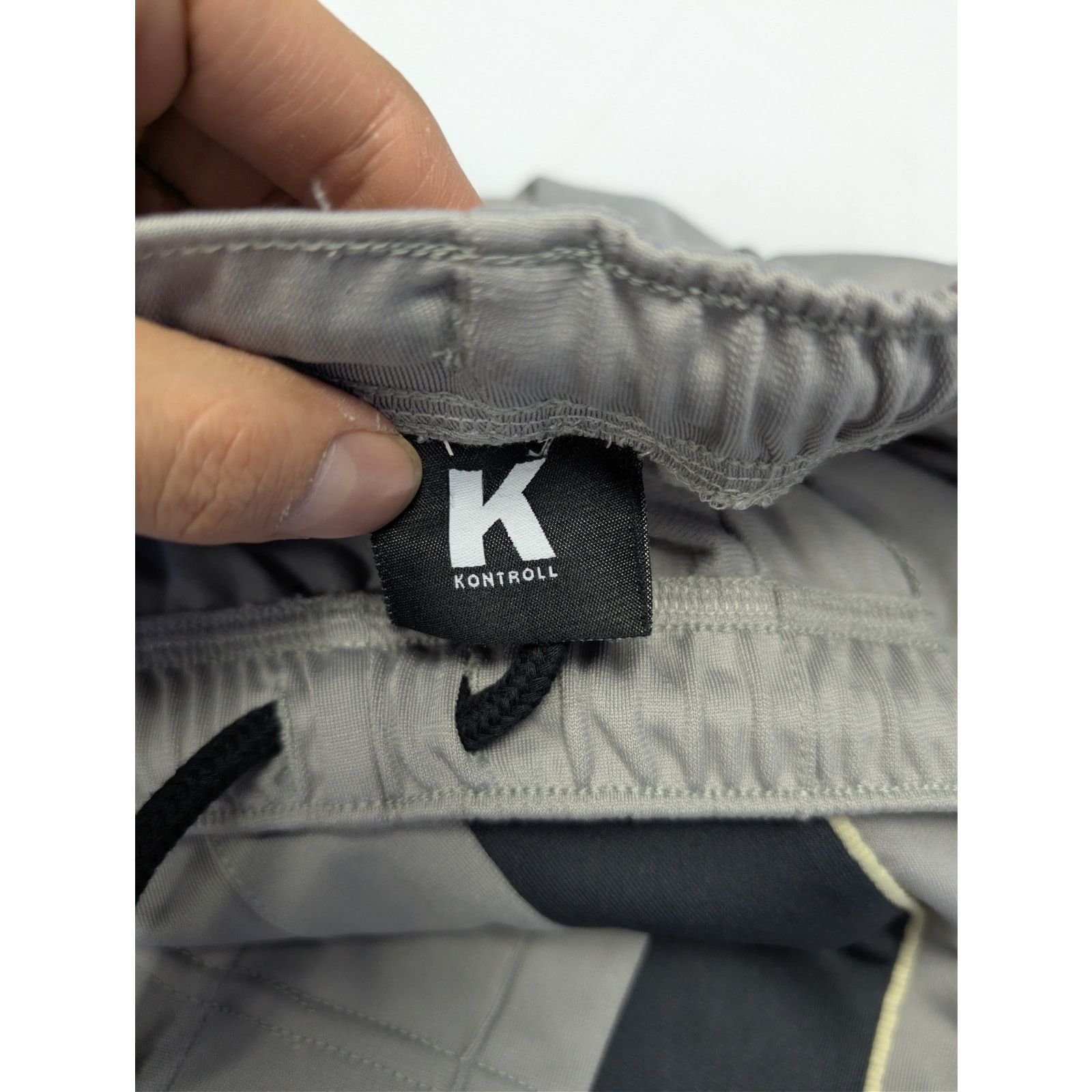Kappa o1rshd1 Elastic Adjustable Track Sweatpants Jogger in Grey Size US 36 / EU 52 - 18 Thumbnail