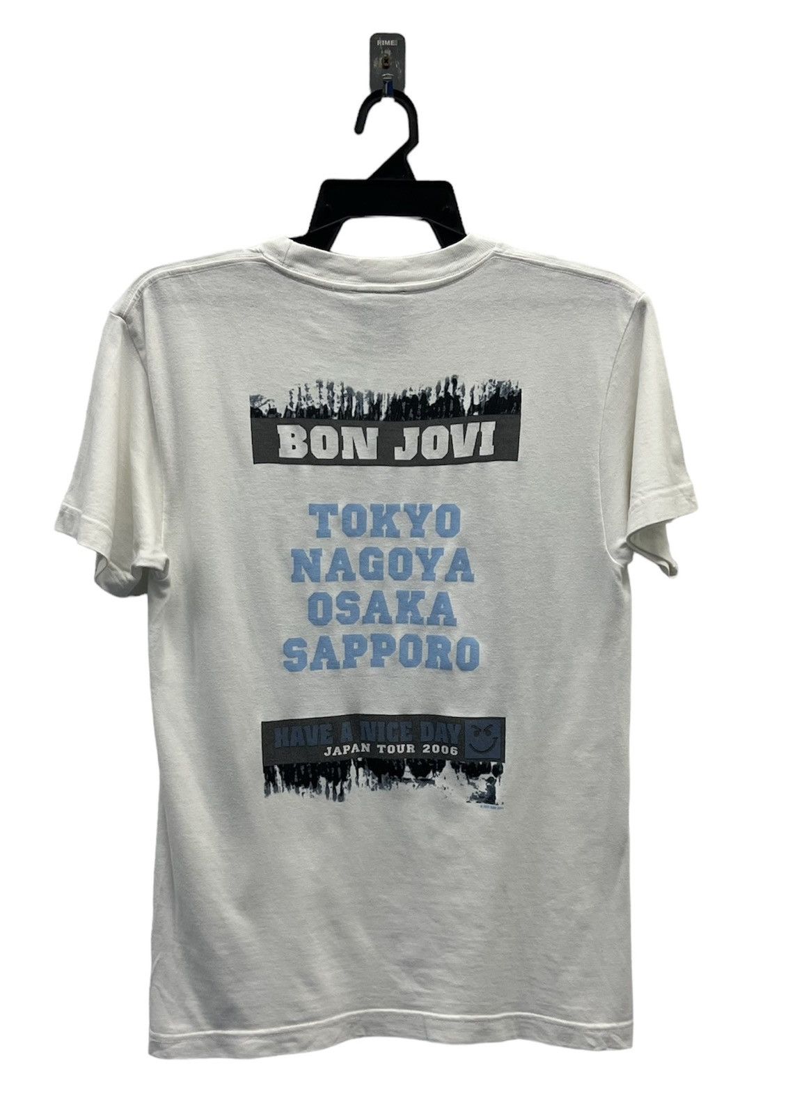 Band Tees × Bon Jovi × Vintage VINTAGE Y2K BON JOVI HAVE A NICE DAY JAPAN TOUR 2006 SHIRT Size US S / EU 44-46 / 1 - 2 Thumbnail