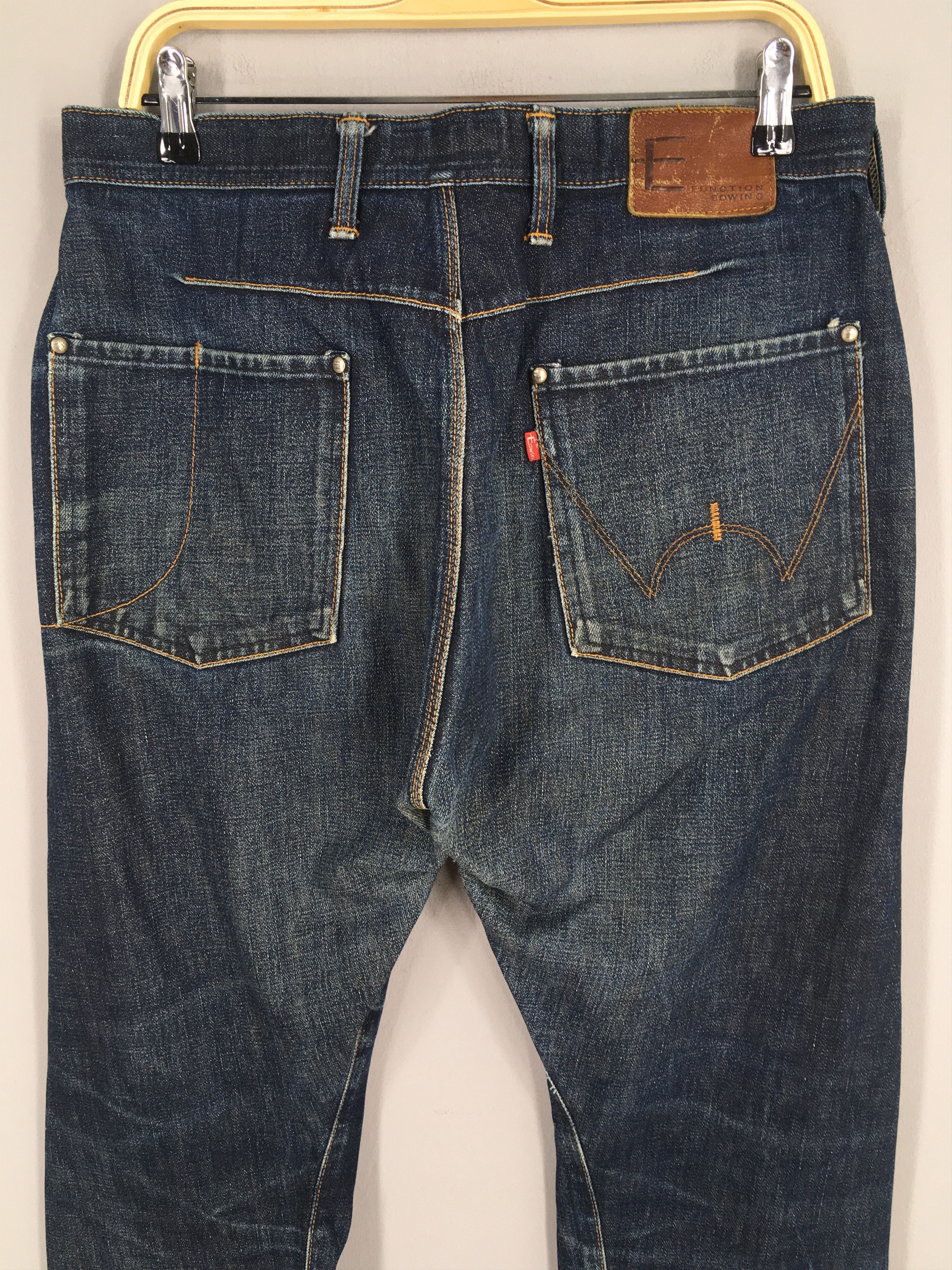 Edwin Size 31x28.5 Edwin E Function Engineered Japan Jeans S1082 Size US 31 - 9 Thumbnail