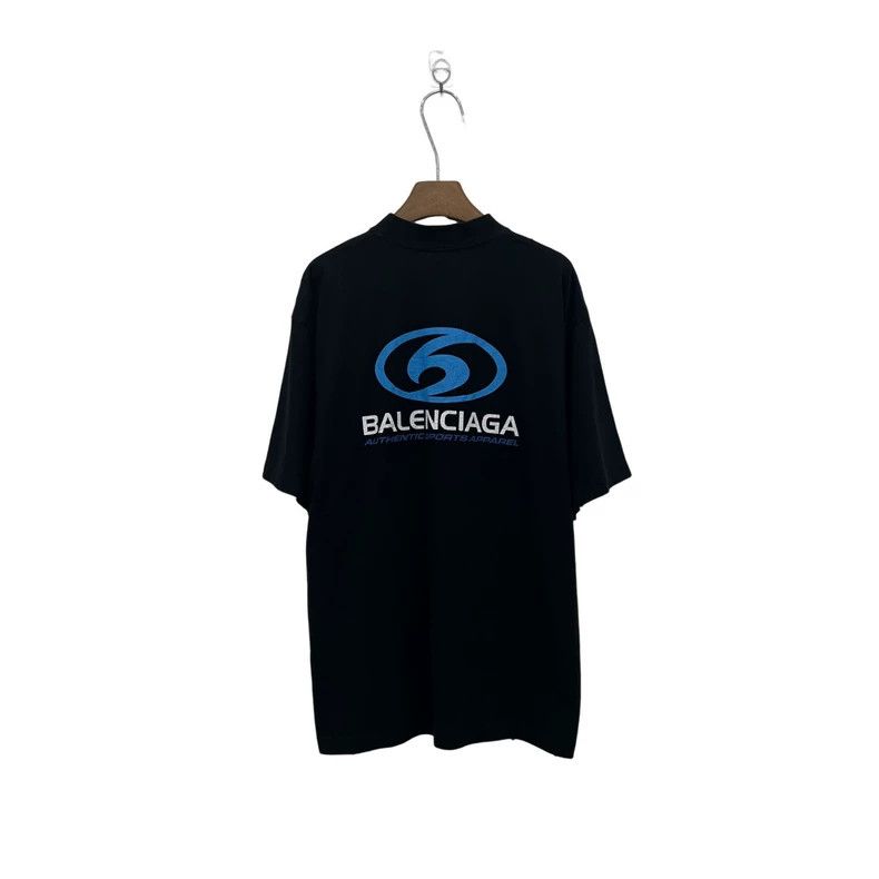 Balenciaga Balenciaga Surfer surfing makes old short-sleeved T-shirts Size US XS / EU 42 / 0 - 2 Thumbnail