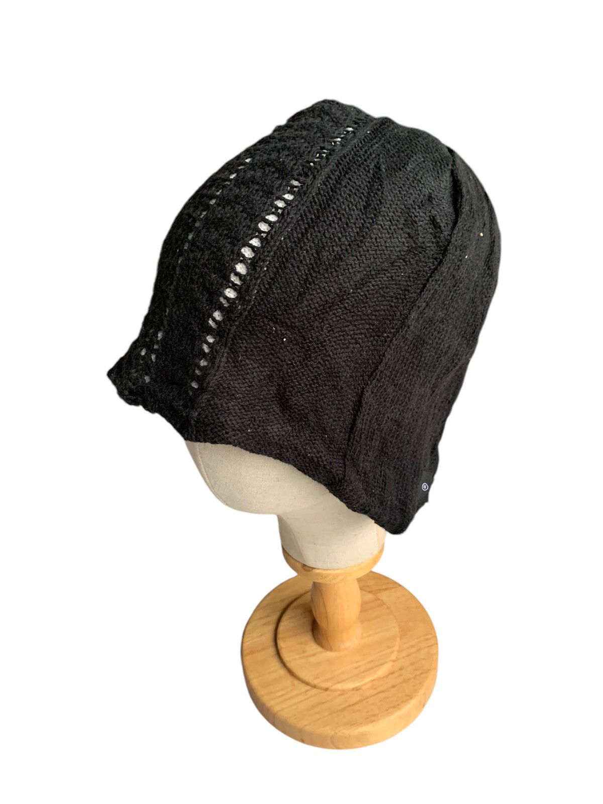 14th Addiction × Beams Plus Beams Japanese Punk Style Distressed Big Beanie Hats☠️🎌 Size ONE SIZE - 4 Thumbnail