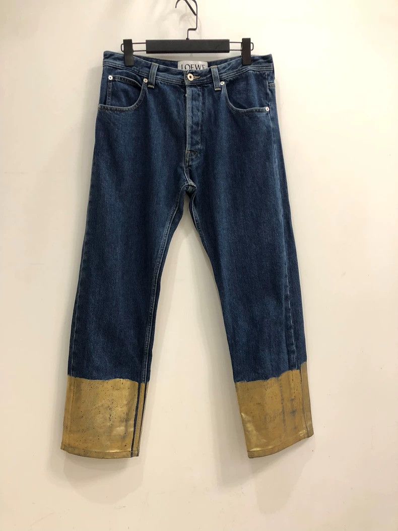 Loewe Loewe size M Hot stamping flanging 48 yards authentic men's Size US 38 / EU 54 - 1 Thumbnail