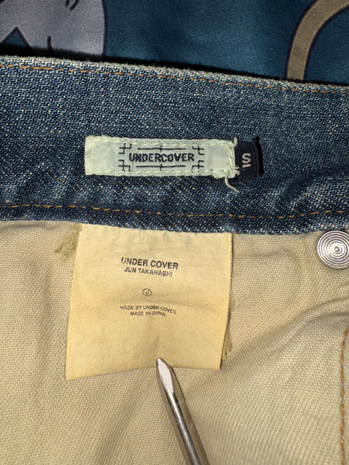 Undercover IMMADTOO hybrid jeans Size US 30 / EU 46 - 3 Thumbnail