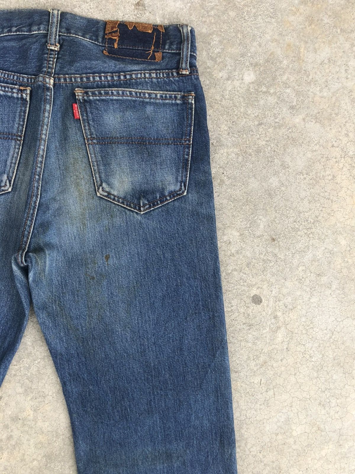 Big John Vintage Big John Distressed Jeans Straight Fit Size US 30 / EU 46 - 10 Thumbnail