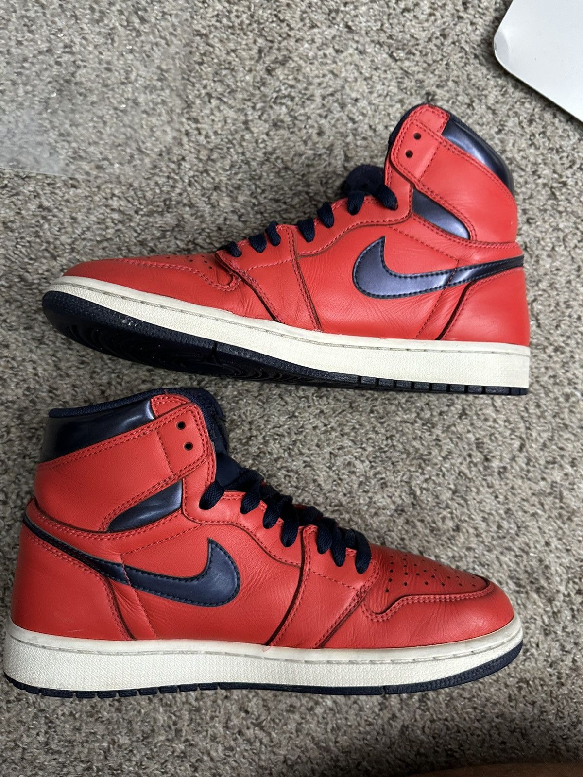 Jordan Brand Air jordan 1 david letterman red white blue - size 8.5 Size US 8.5 / EU 41-42 - 2 Thumbnail