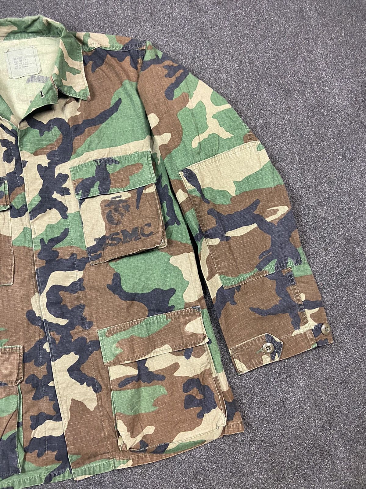 Vintage Vintage OG USMC Woodland Military Jacket Size US M / EU 48-50 / 2 - 2 Thumbnail