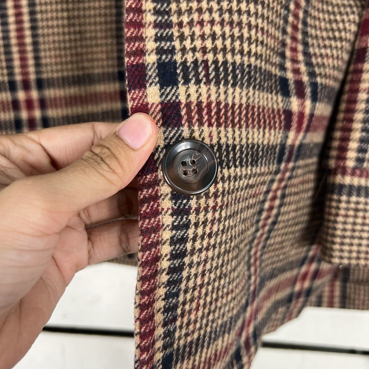 AG Adriano Goldschmied 🔥 AG PLUS PARK AVE CHECK JACKET Size US M / EU 48-50 / 2 - 15 Thumbnail