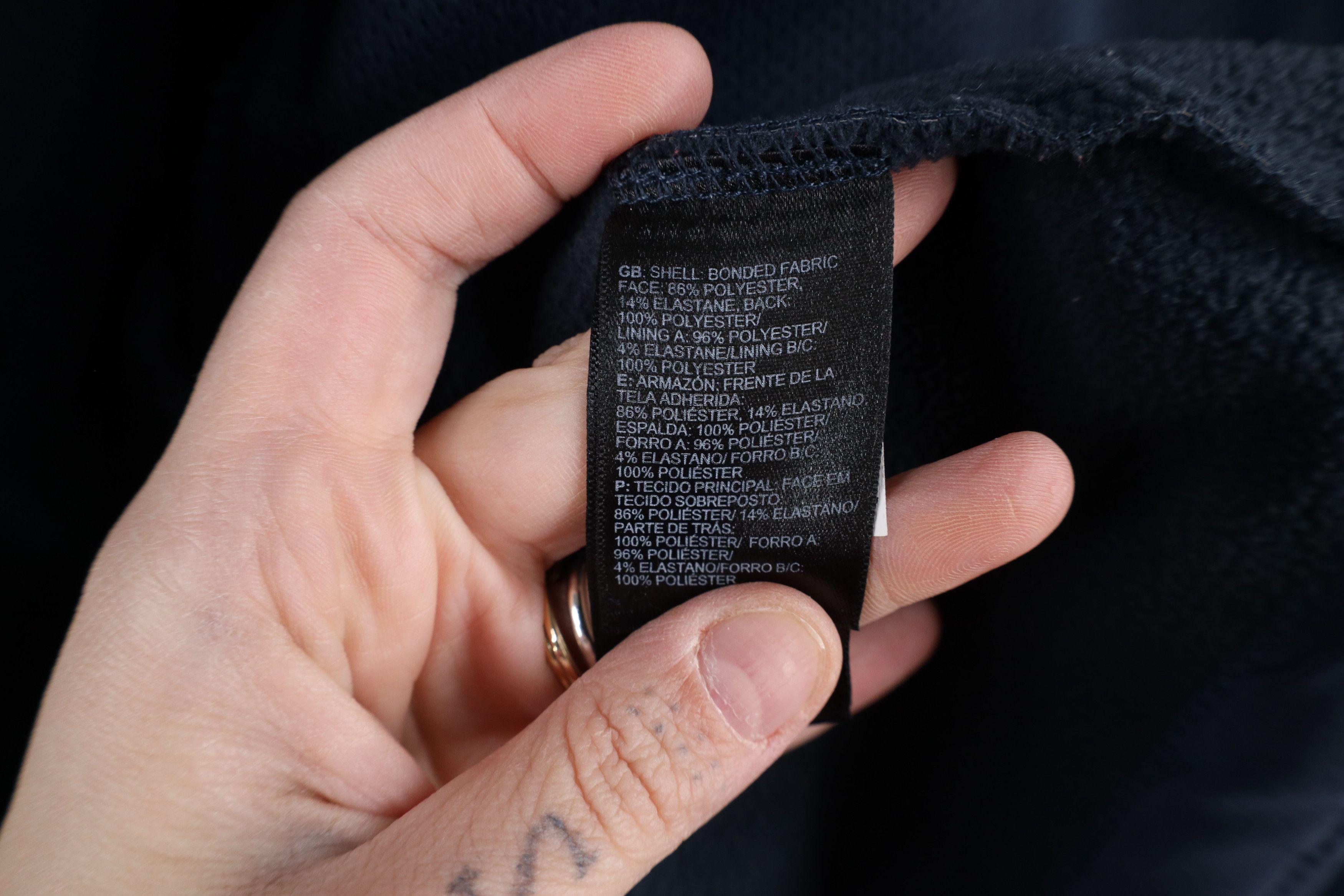 The North Face × Vintage The North Face Barrier Fleece Lined Soft Shell Jacket Blue Size US XL / EU 56 / 4 - 11 Thumbnail