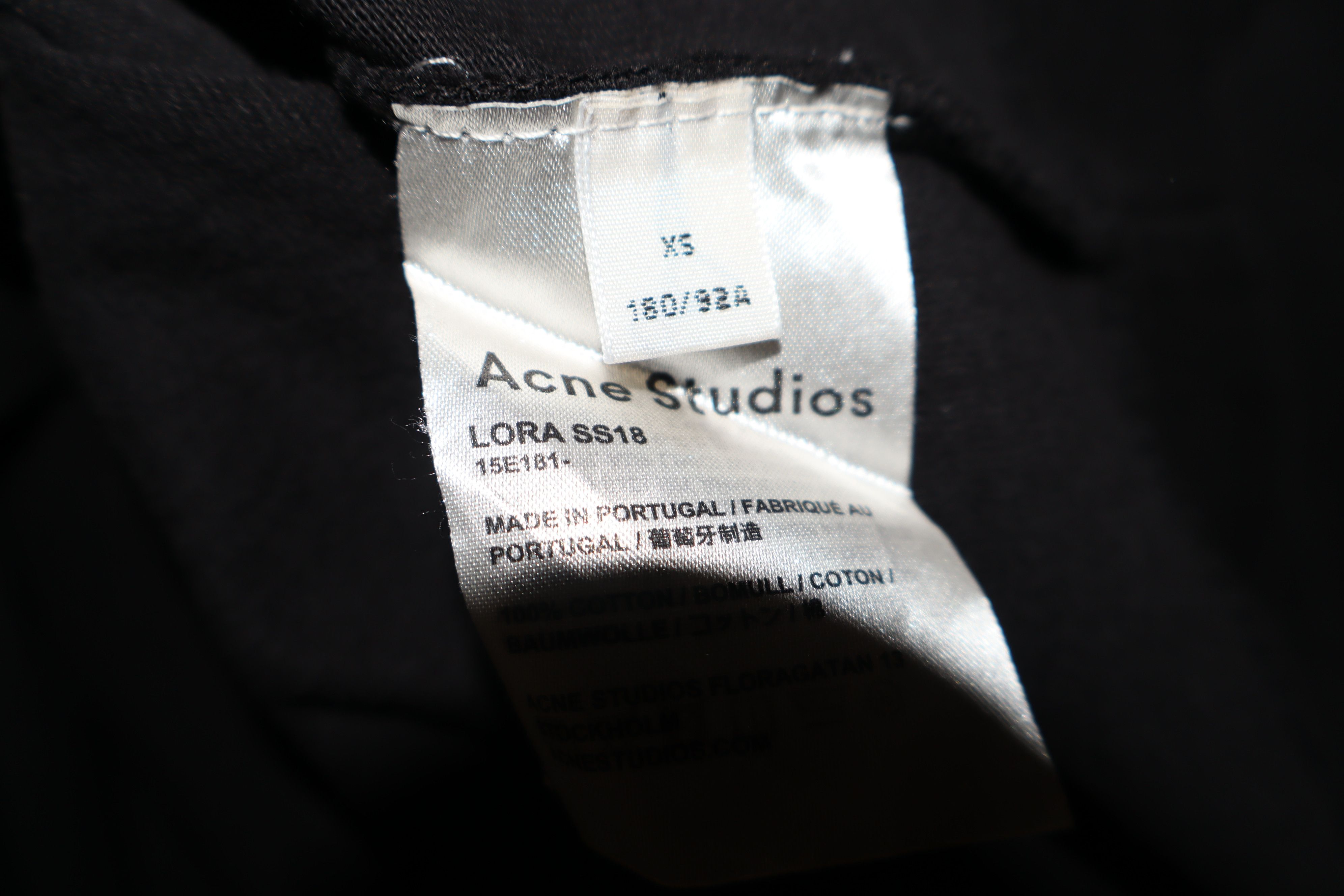 Acne Studios Acne studios Lora logo pocket shirt Size XS / US 0-2 / IT 36-38 - 9 Thumbnail