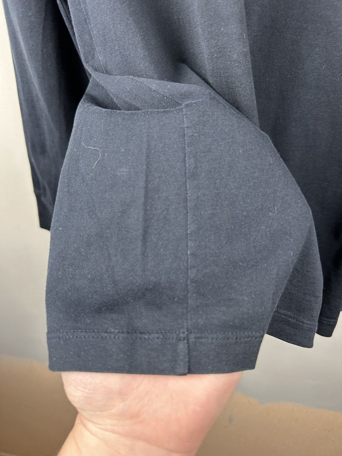 Gucci Vintage 00s Gucci Long Sleeve Basic Balck Size US XXL / EU 58 / 5 - 12 Thumbnail