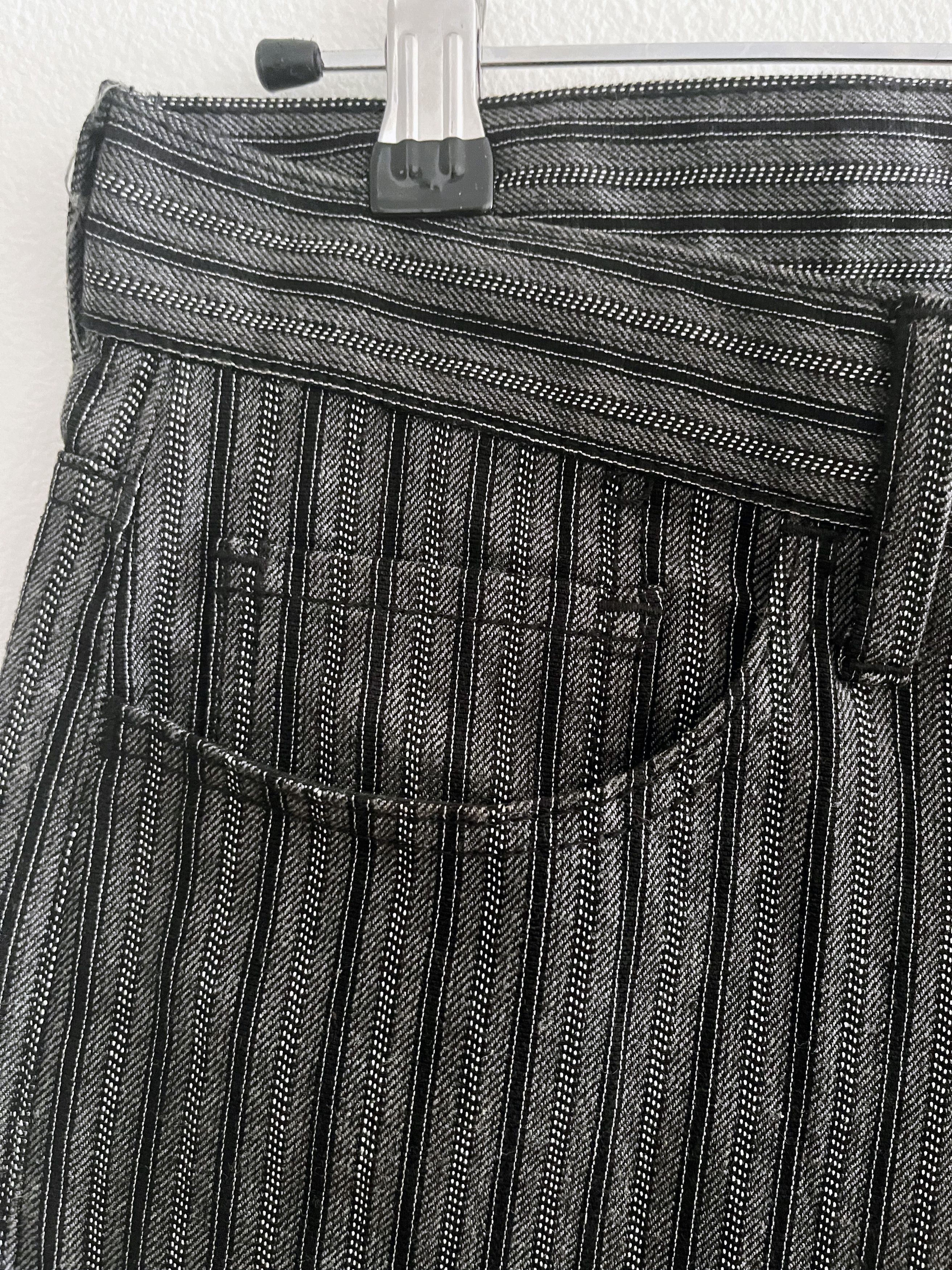 Comme des Garcons Junya Watanabe MAN striped cotton pants Size US 30 / EU 46 - 11 Thumbnail