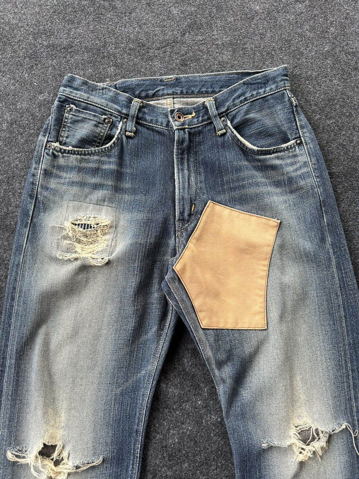 Edwin Vintage Edwin 505zx Orange Tag Selvedge Size 30 D102 Size US 30 / EU 46 - 2 Thumbnail