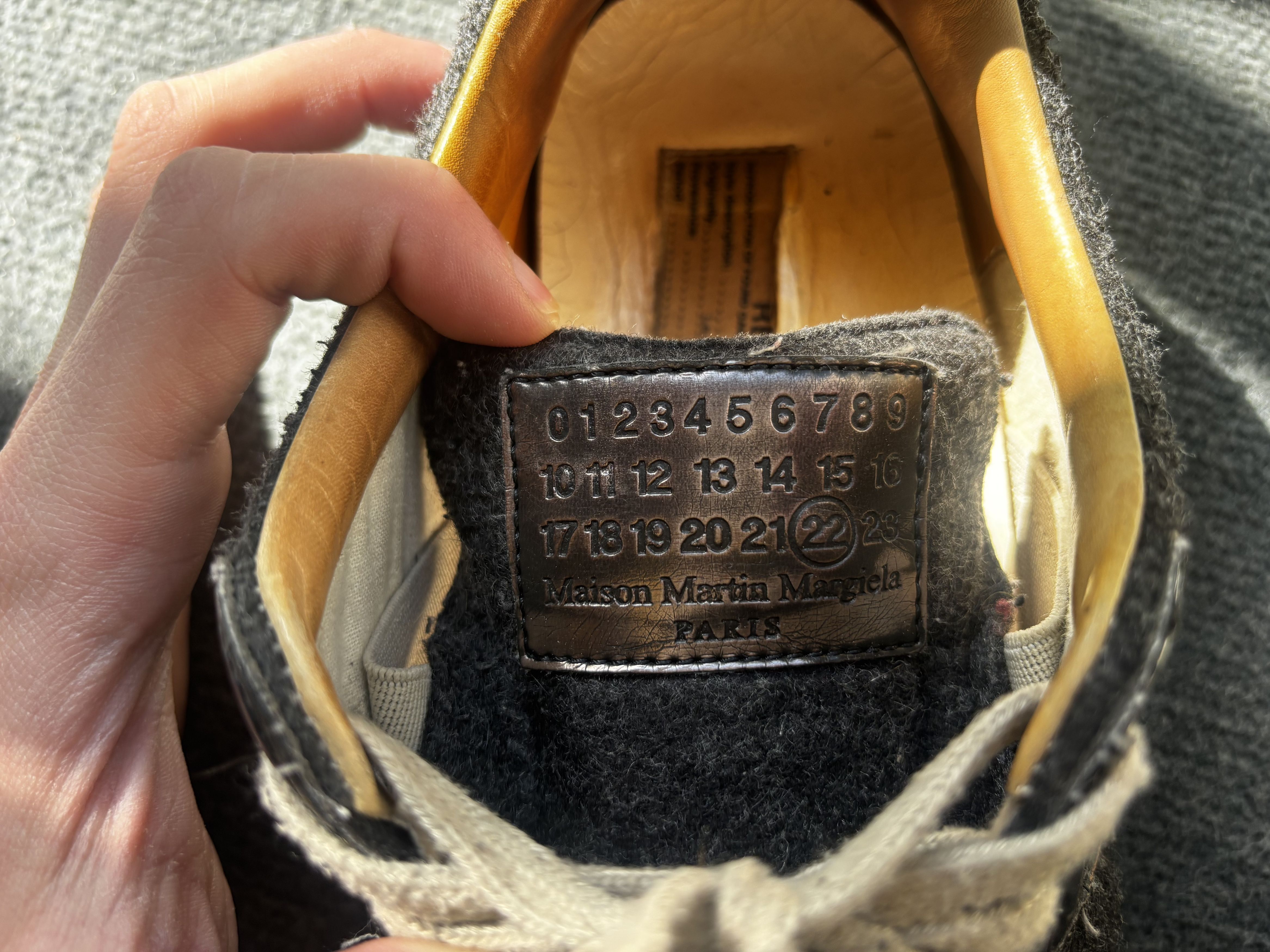 Maison Margiela Maison Margiela GAT Sneakers Felt & Bronze Size US 9.5 / EU 42-43 - 9 Thumbnail