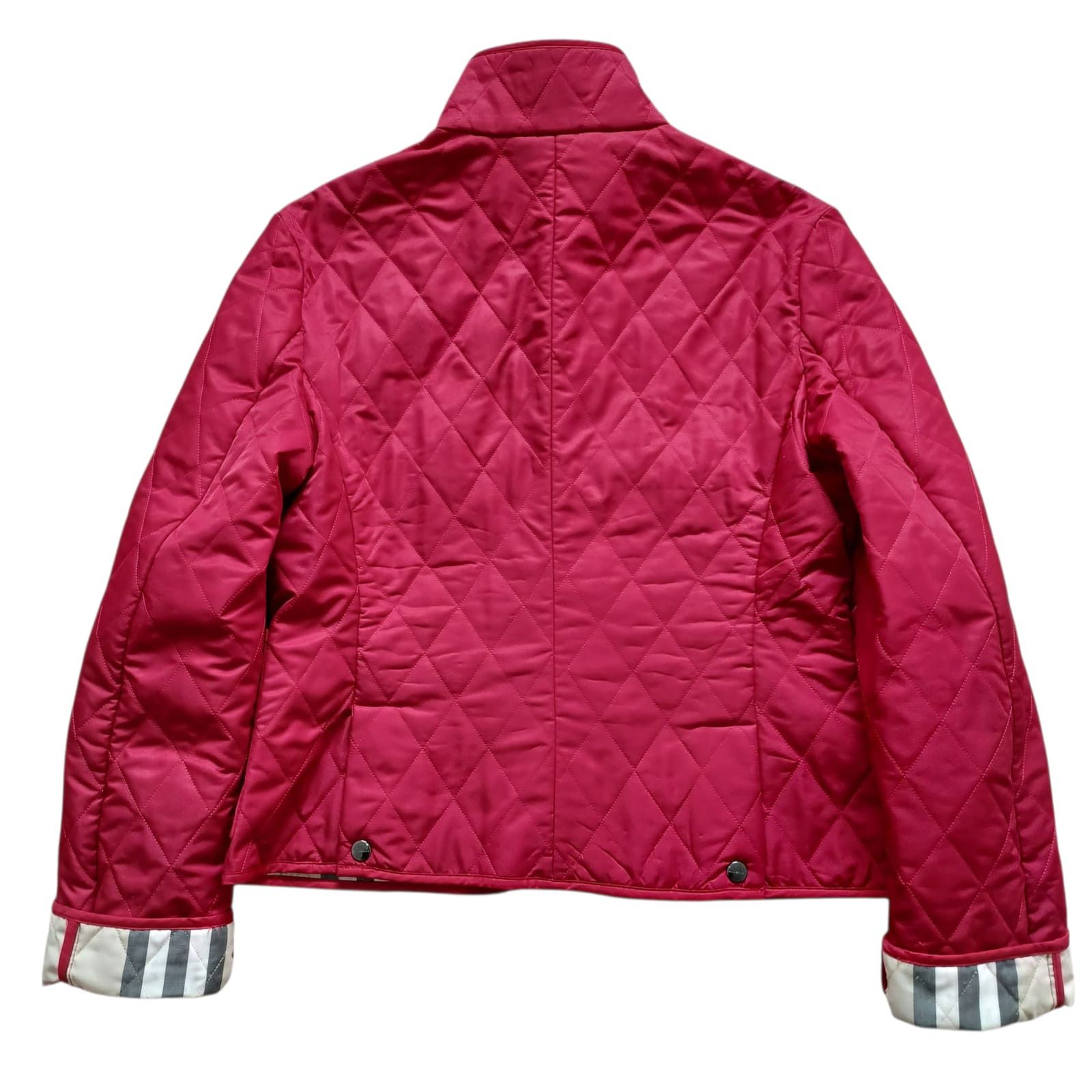 Burberry Burberry Brit Quilted Jacket Nova Check Lining Size L / US 10 / IT 46 - 3 Thumbnail