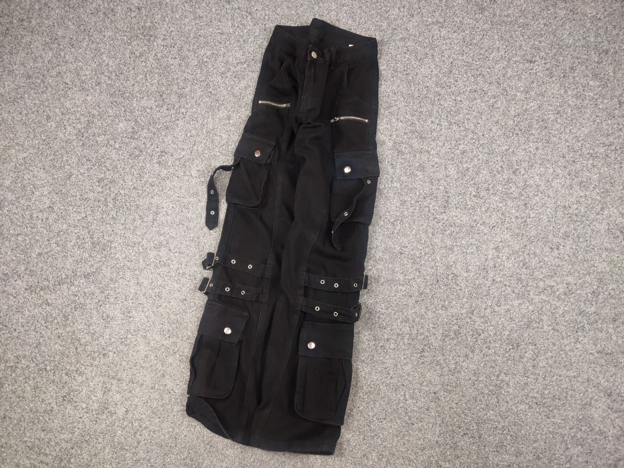 Japanese Brand Vintage Japan l.g.b. Style Bomdage Cargo Baggy Pants Y2K Size US 30 / EU 46 - 4 Thumbnail