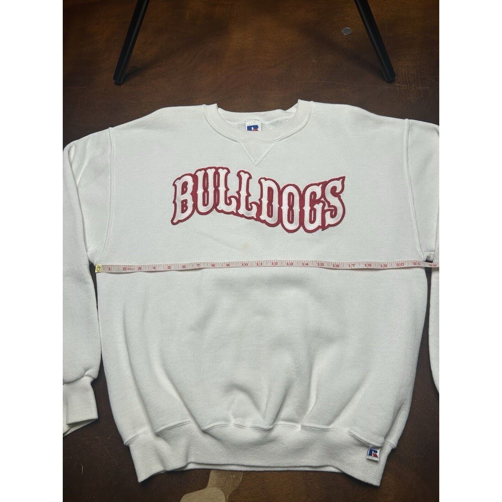 Russell Athletic VTG 90s/Y2K Bulldogs Embroidered Russell Crewneck Sweatshirt Size US M / EU 48-50 / 2 - 5 Thumbnail