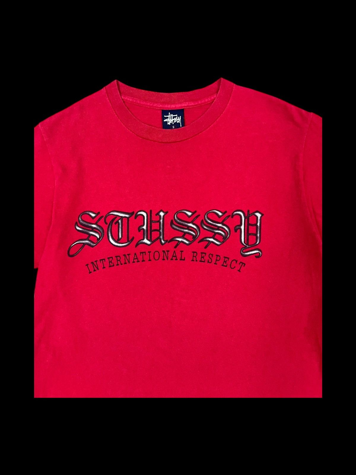 Stussy Vintage Stüssy International Respect T-Shirt Size US S / EU 44-46 / 1 - 2 Thumbnail