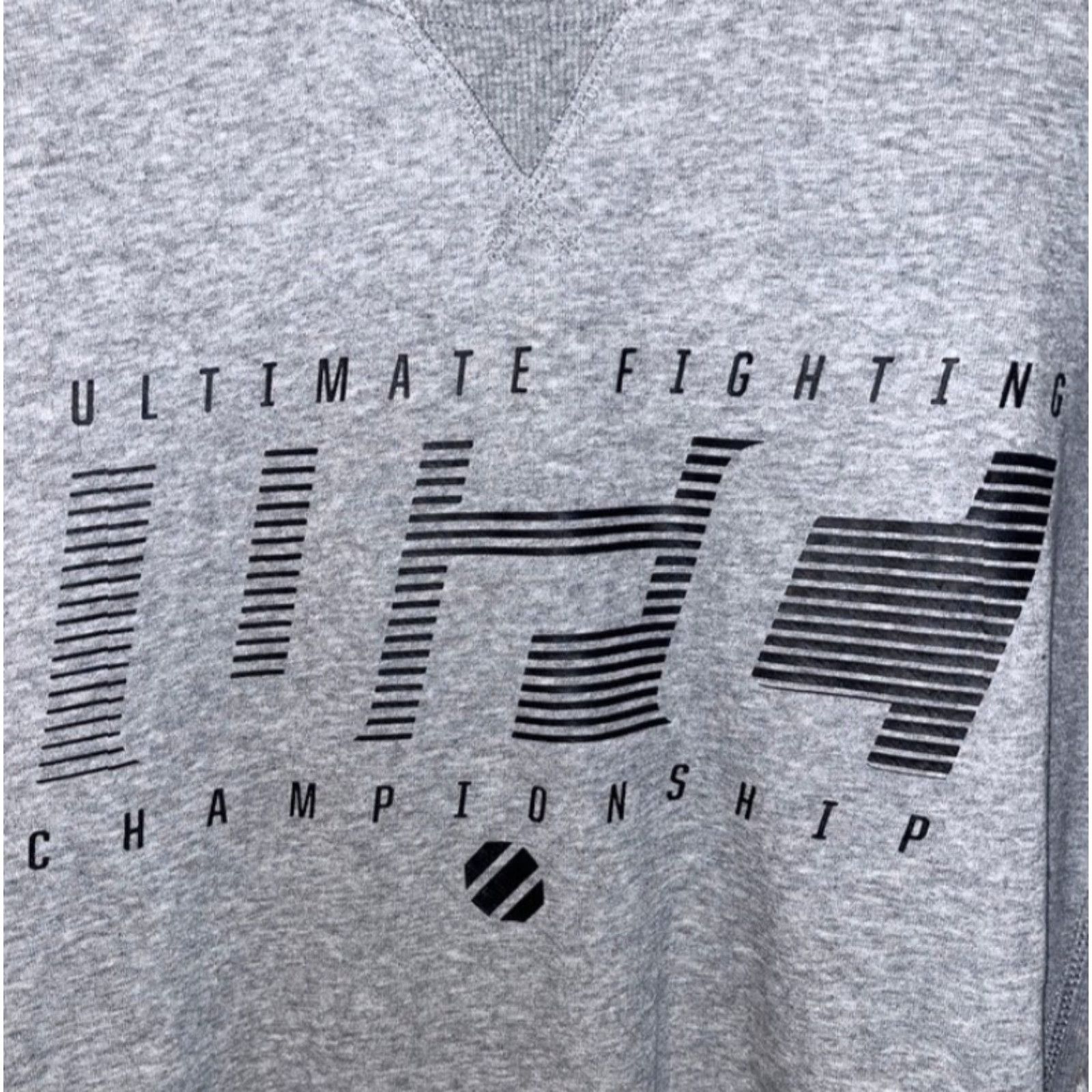 UFC UFC Sweatshirt Mens XL Gray Crewneck NWOT Sports Graphic Print V-stitch Neckline UIL? Size US XL / EU 56 / 4 - 4 Thumbnail