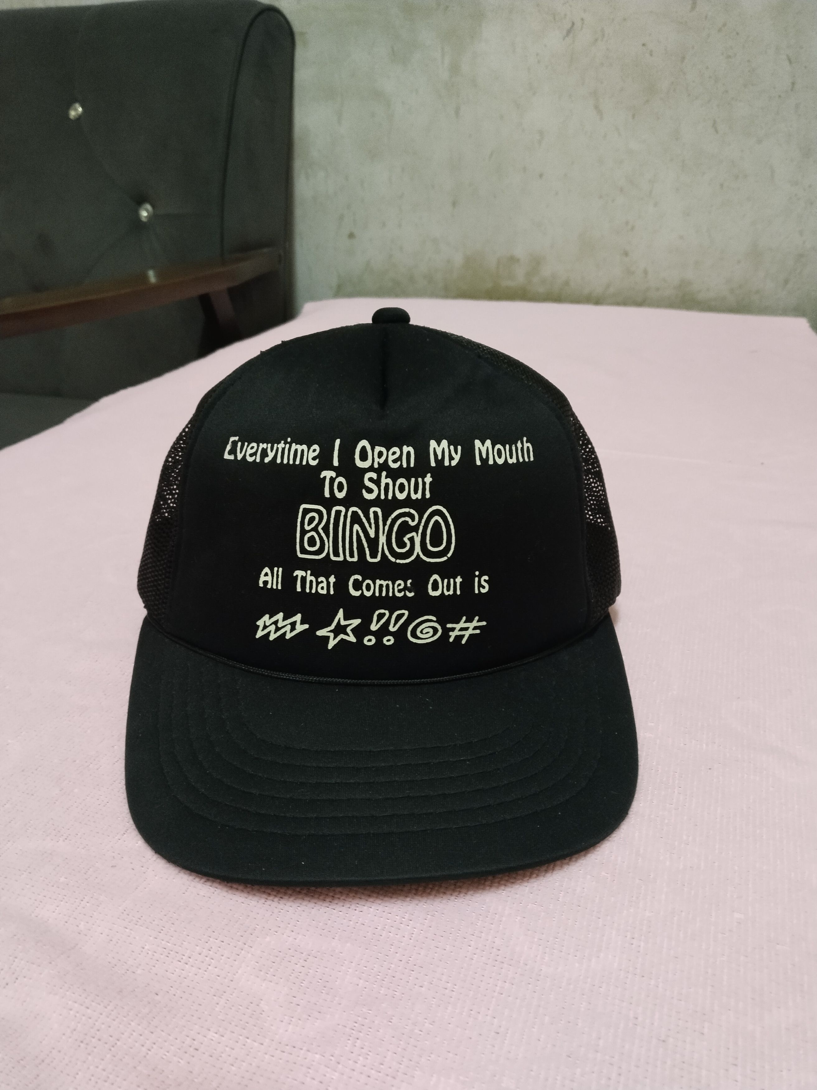 Vintage VINTAGE HEADGEARS BINGO TRUCKER HAT Size ONE SIZE - 1 Thumbnail