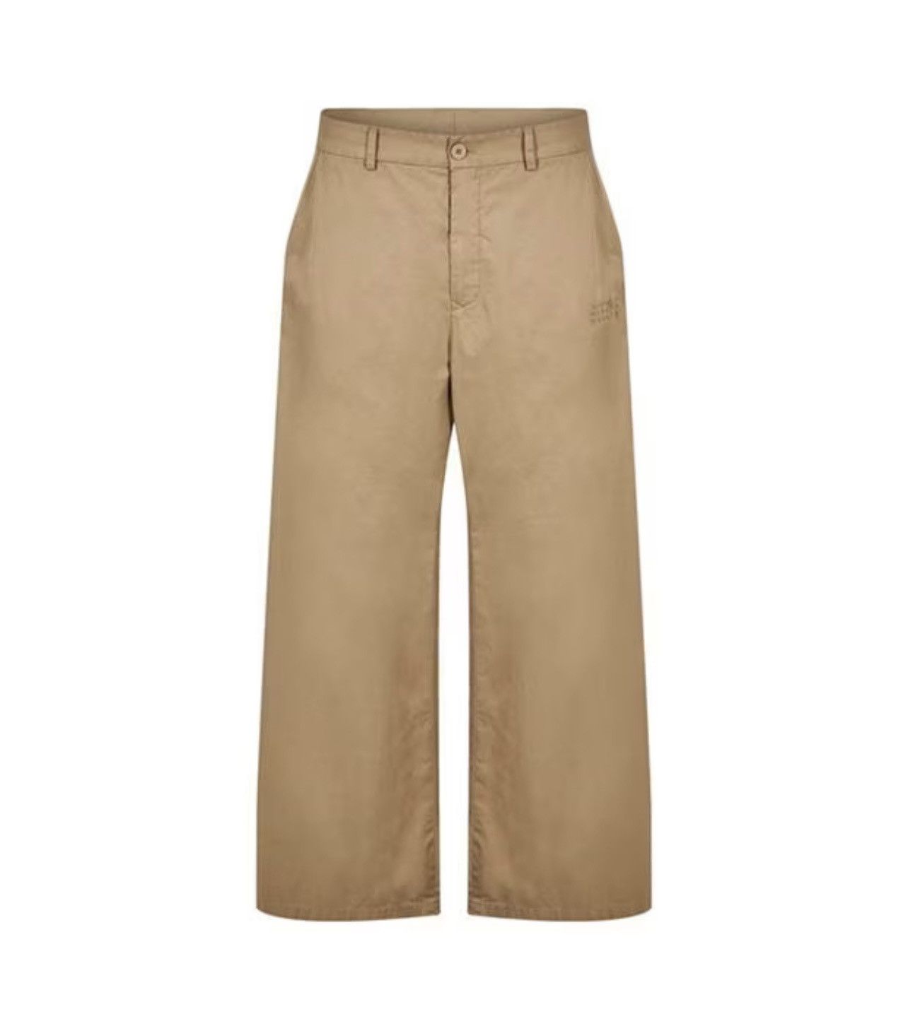 image of Maison Margiela Mmm Trousers Ld41 in Beige, Women's (Size 30)