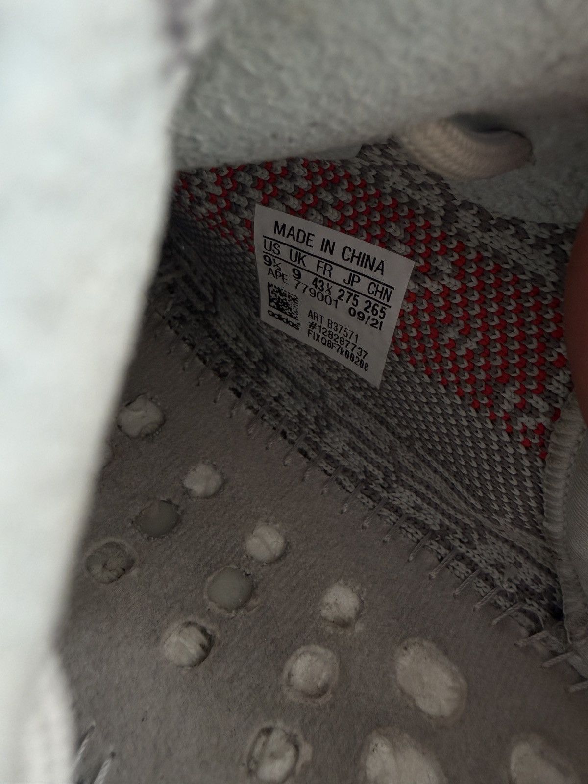 Adidas × Y's ADIDAS X YEEZY 350 BLUE TINT Size US 9.5 / EU 42-43 - 5 Thumbnail