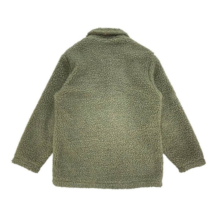 Other Damart Sage Green Oversized Fleece Shacket Jacket Coat Grailed