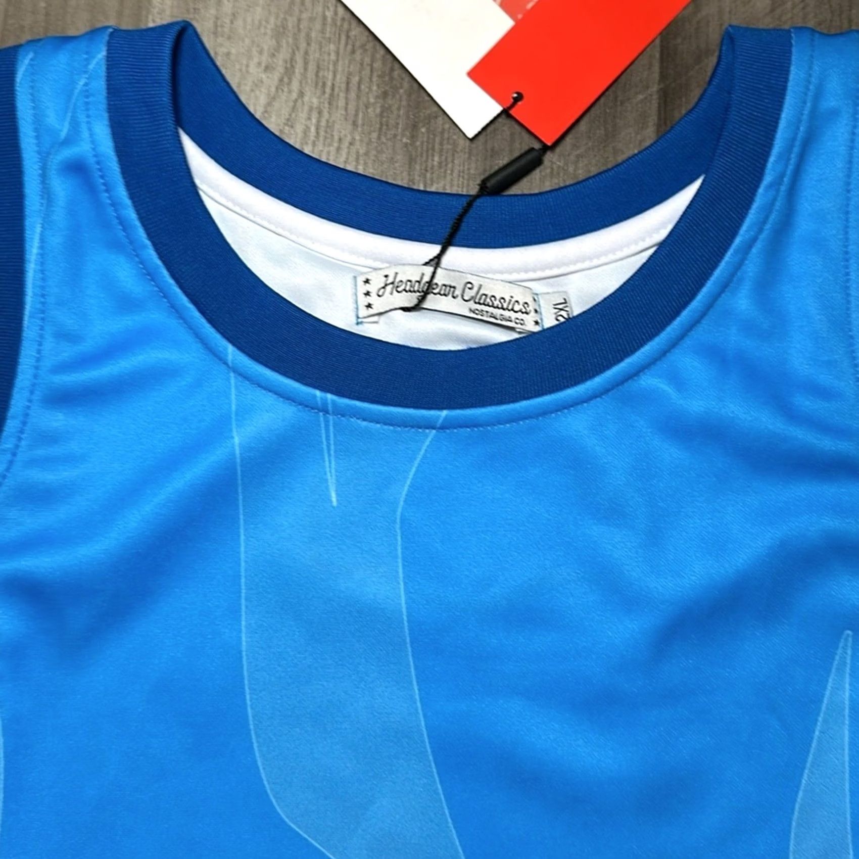 Vintage Headgear Classics Jurassic Park The Lost World 1997 Jersey Tank 2XL Mens Blue NWT Size US XXL / EU 58 / 5 - 6 Thumbnail