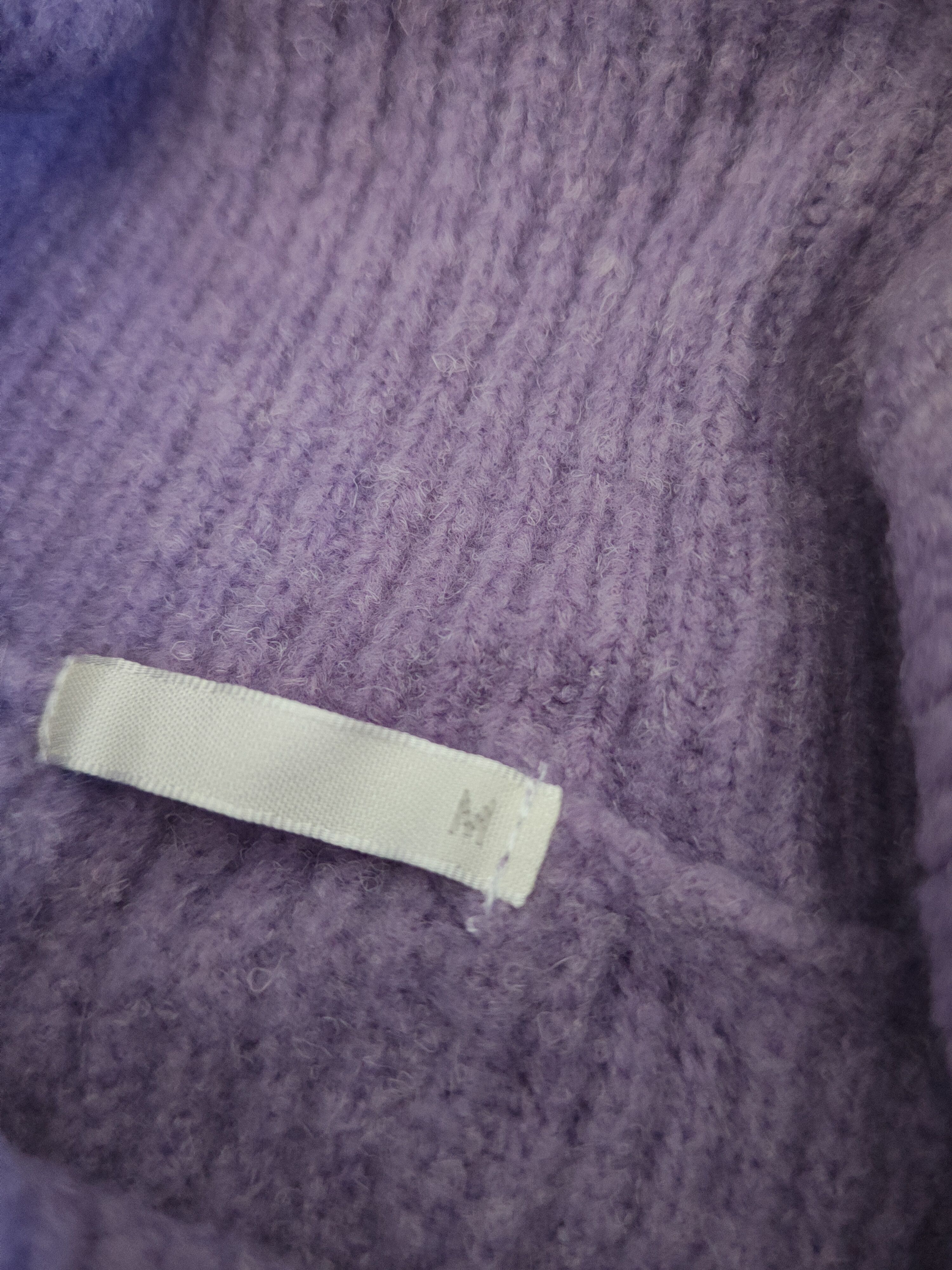 GU GU Light Purple Knitwear Sweatshirts #W1103 Size US M / EU 48-50 / 2 - 11 Thumbnail