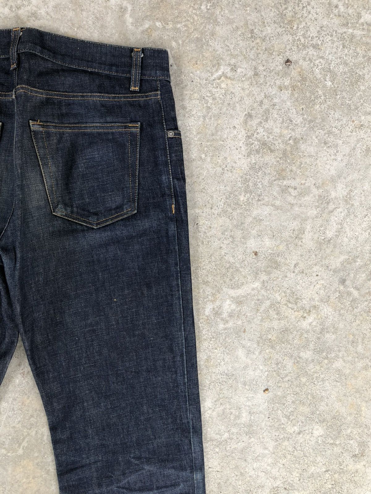 Helmut Lang Helmut Lang Classic Raw Denim Distressed Jeans Size US 31 - 10 Thumbnail