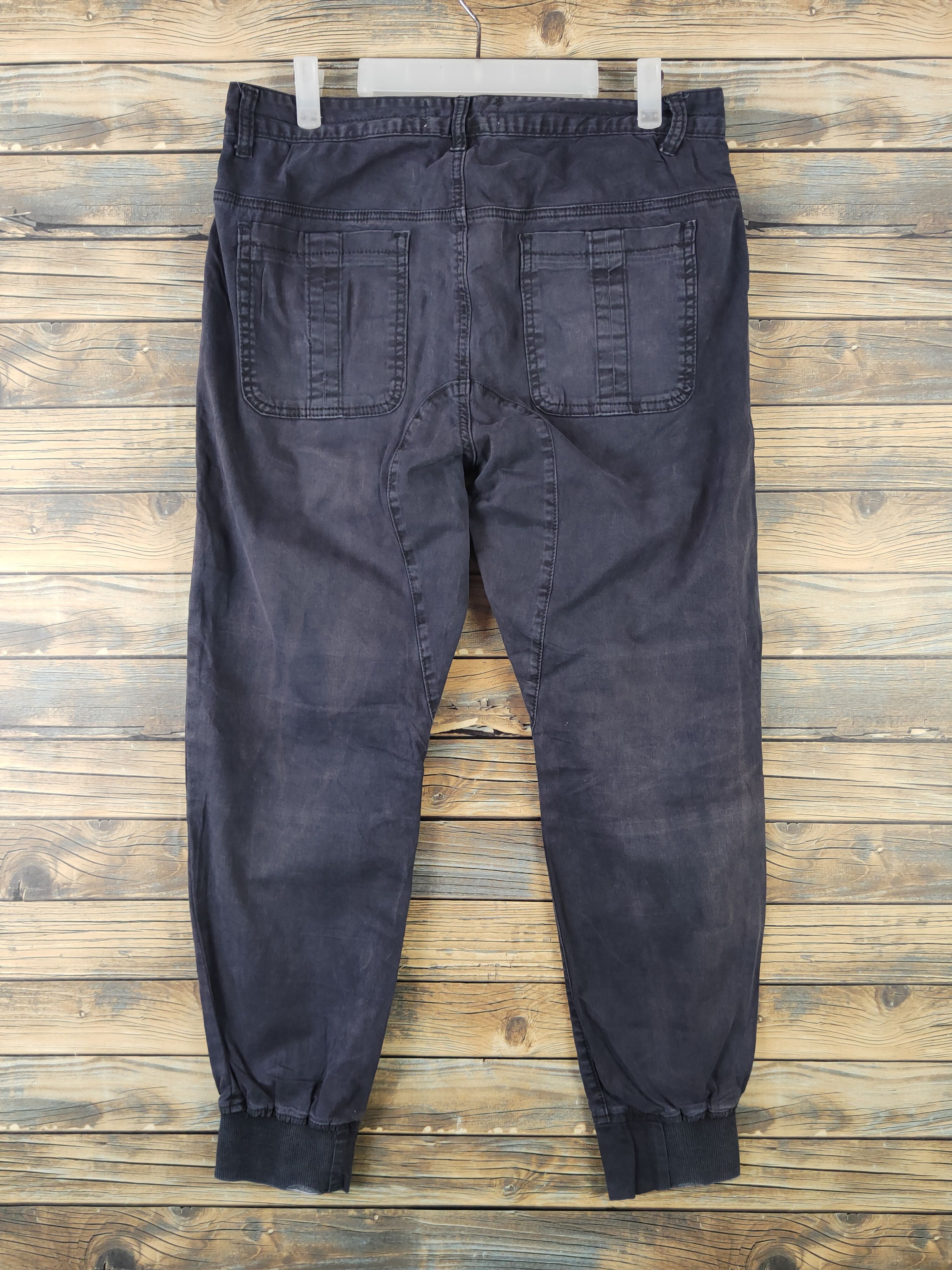 Japanese Brand DLL Jeanbank Gray Multipocket Tactical Jogger Pants #251 Size US 32 / EU 48 - 7 Thumbnail
