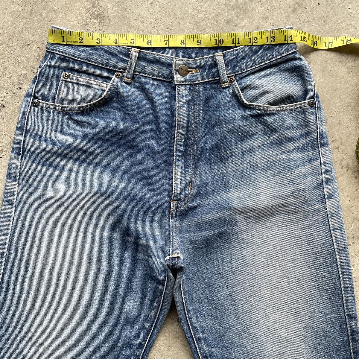Edwin Vintage Edwin Distressed Jeans Denim Faded Pants W29 Size US 29 - 5 Thumbnail