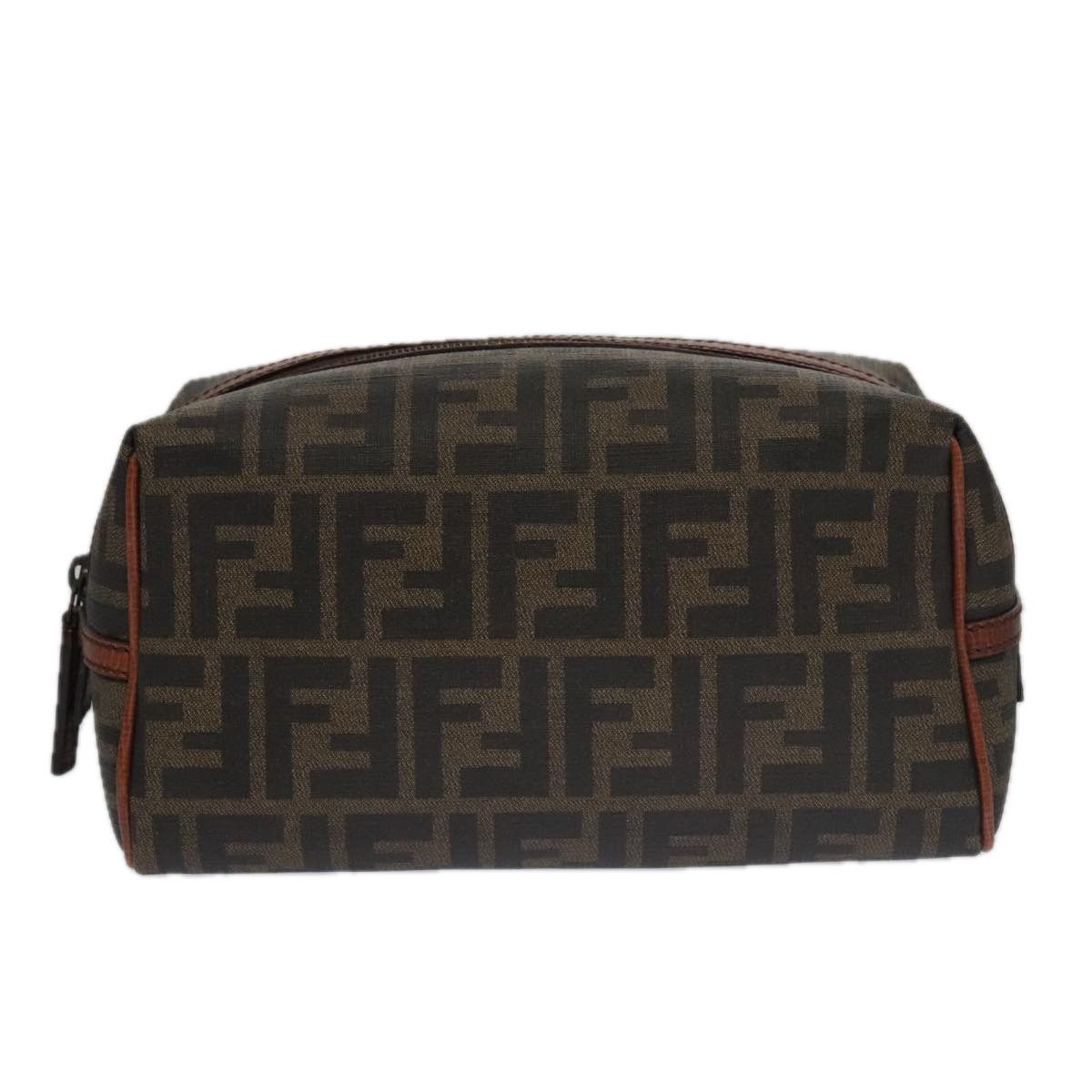 Fendi Ff Brown Canvas Clutch Bag (Pre-Owned) Size ONE SIZE - 1 Thumbnail
