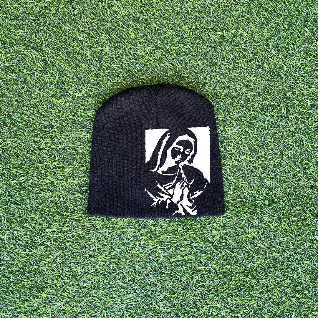 Vintage VIRGIN MARY BEANIE Size ONE SIZE - 1 Preview