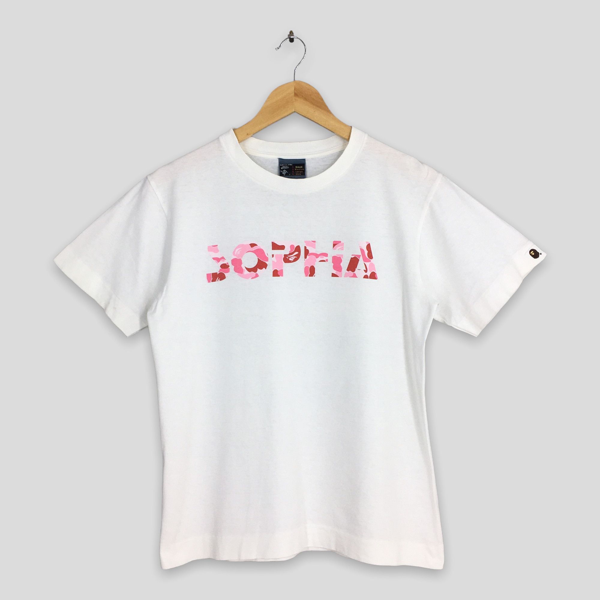 image of Bape X Sophia Japan Tour Tee in White, Men's (Size Small)