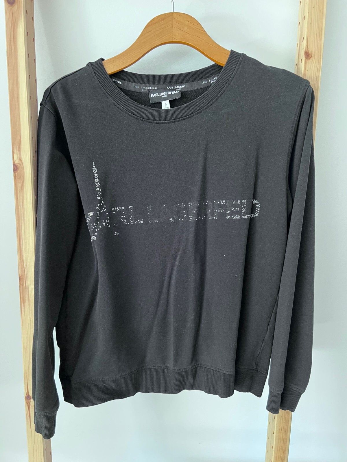 Karl Lagerfeld Karl Lagerfeld Paris Sweatshirt Black ( S ) Size US S / EU 44-46 / 1 - 1 Thumbnail