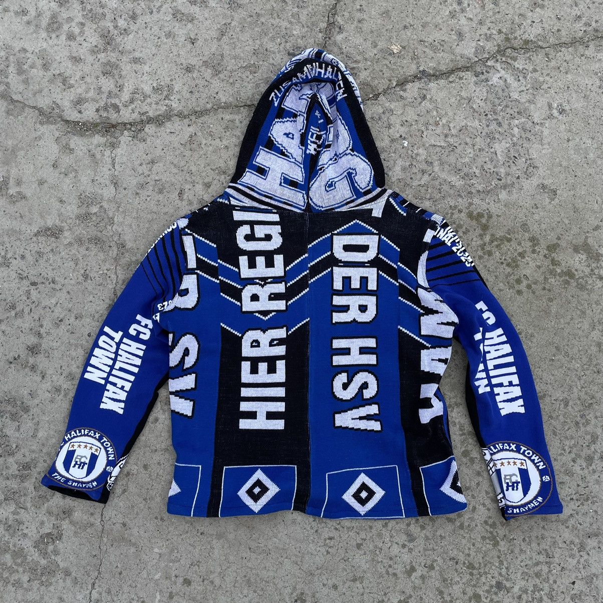 Vintage Vintage Custom Knit Hoodie Made by Me Y2K90s USA Scarf Size US S / EU 44-46 / 1 - 2 Thumbnail