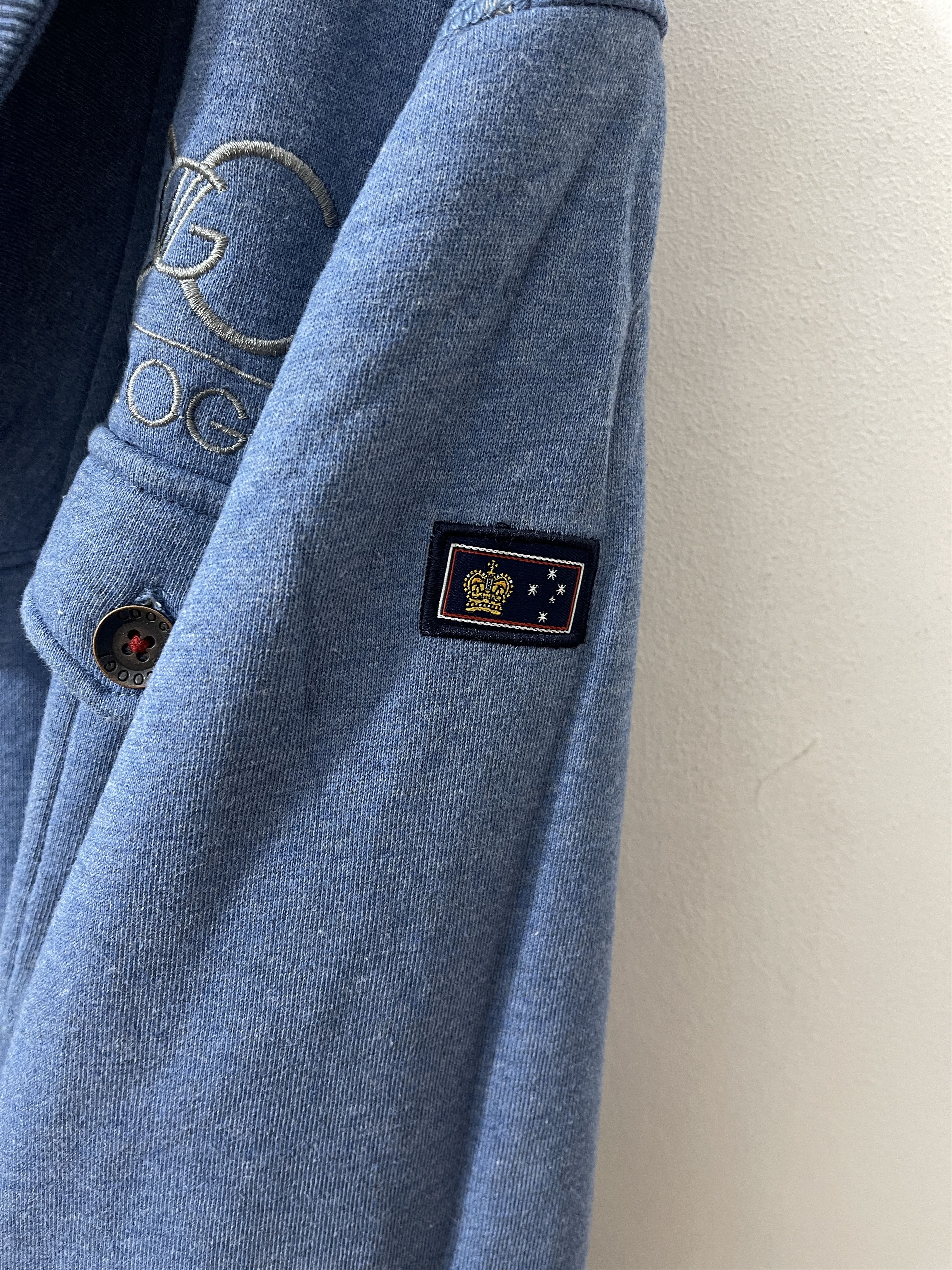 Coogi Vintage Rare Coogi Melbourne Hybrid Collar Sweatshirts Size US M / EU 48-50 / 2 - 9 Thumbnail