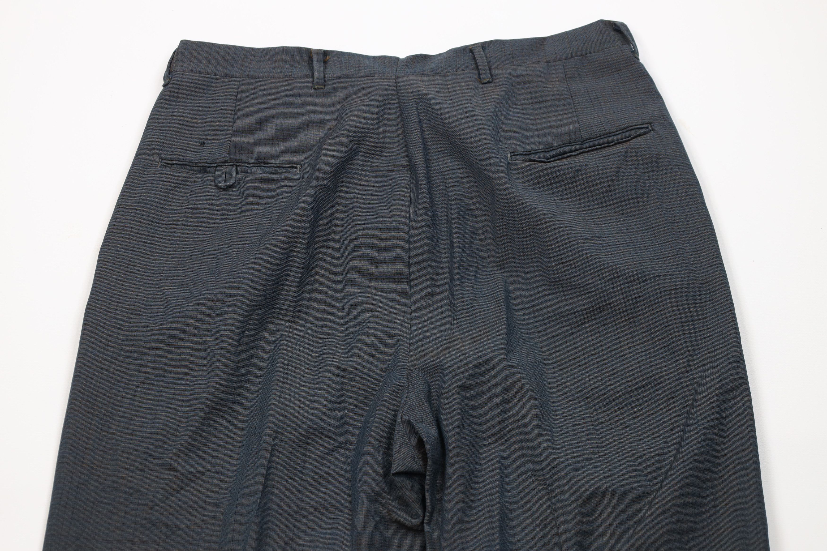 Vintage Vintage 50s Rockabilly Gabardine Wide Leg Chino Pants US Size US 34 / EU 50 - 9 Thumbnail