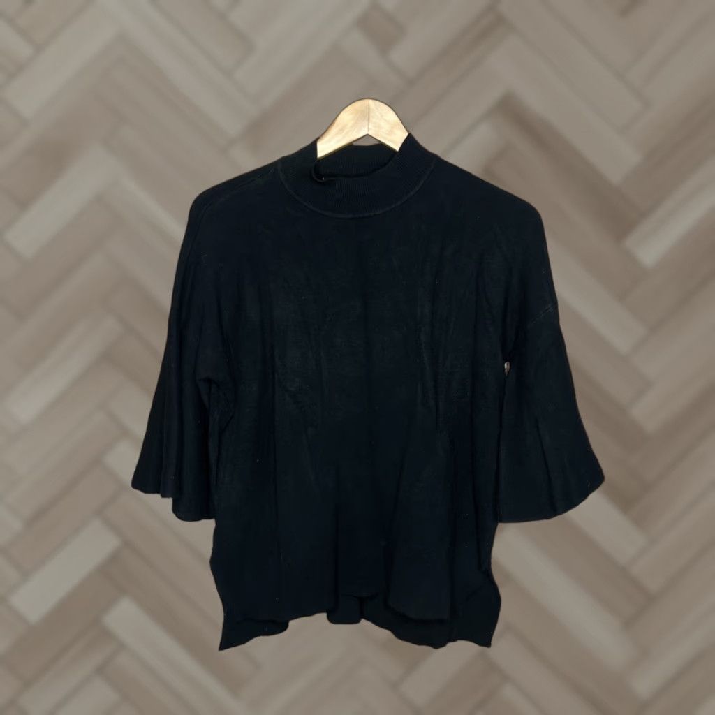 Citizen Modern Citizen Fernanda 3/4 Bell Sleeve Sweater Black XS Womens Size XS / US 0-2 / IT 36-38 - 1 Thumbnail