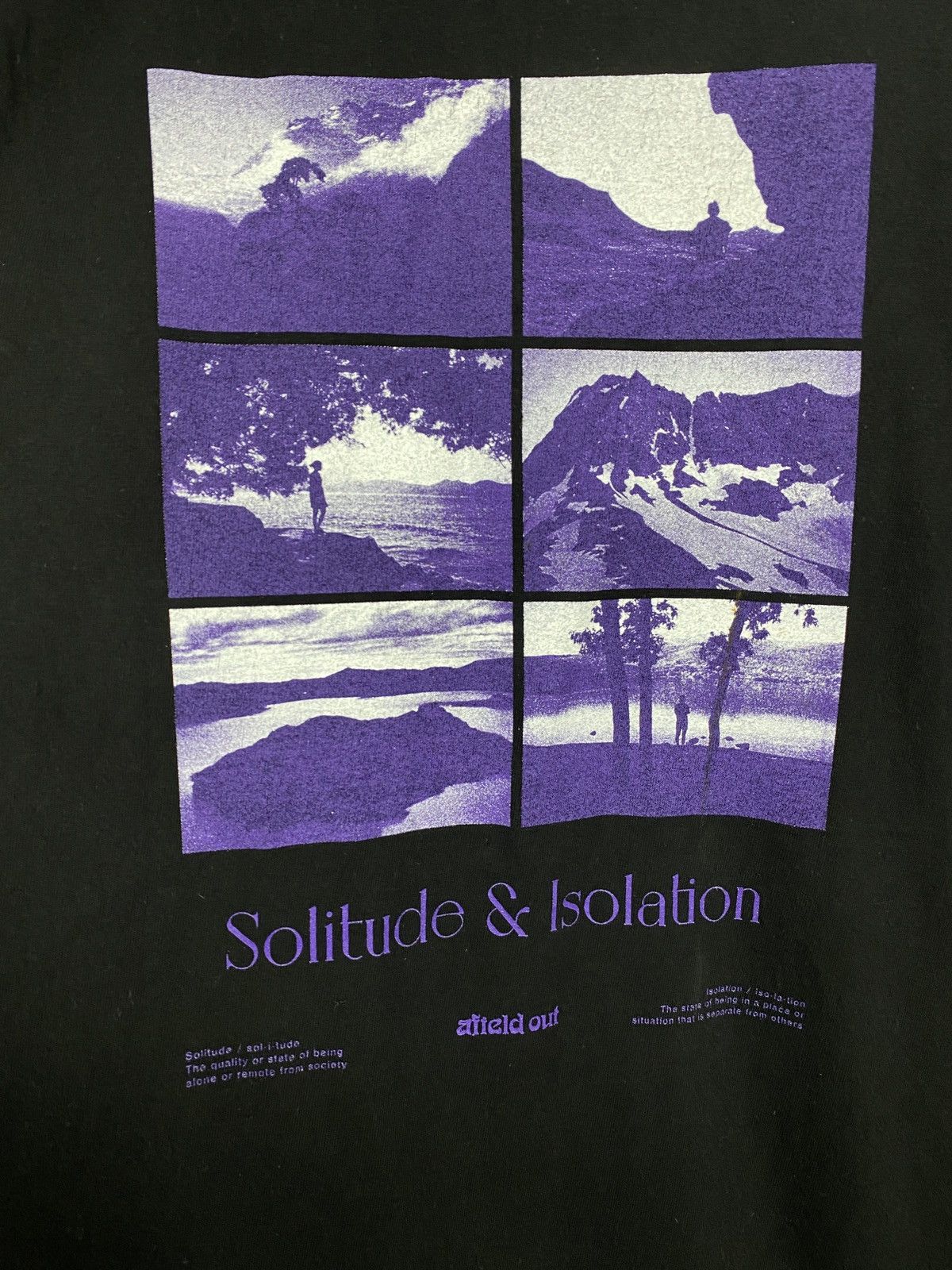 Afield Out 🇺🇸 Y2K Afield Out Solitude Isolation Long Sleeve Made in USA Size US M / EU 48-50 / 2 - 4 Thumbnail