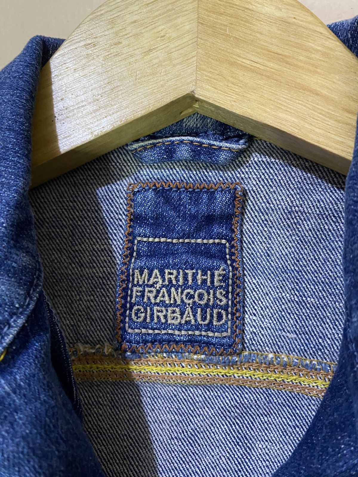 Marithe + Francois Girbaud 90s Le Jean De Marithe Francois Girbaud Denim Jacket Size S / US 4 / IT 40 - 8 Thumbnail