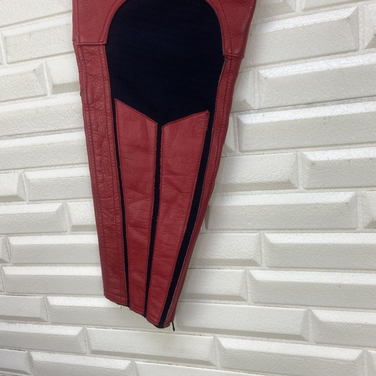 Japanese Brand × Leather Expert Racing Performance Biker Leather Pants Size 22" - 15 Thumbnail