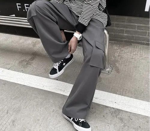 Jean New Collection Stylish Casual Tactical Cargo Pants Size US 30 / EU 46 - 3 Thumbnail