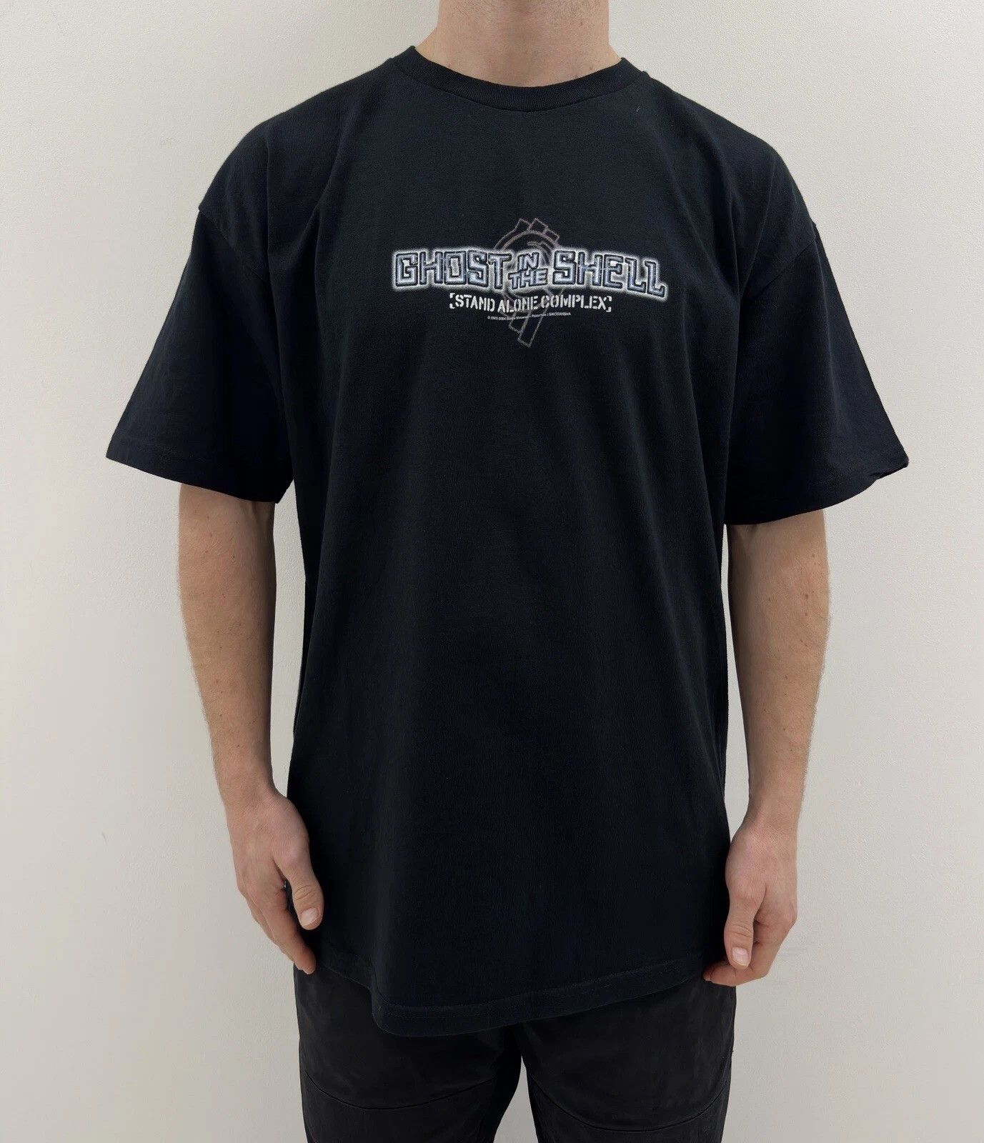 Fruit Of The Loom Vintage 2000s Ghost in the Shell Stand Alone Anime Y2K Shirt Size US XL / EU 56 / 4 - 2 Thumbnail