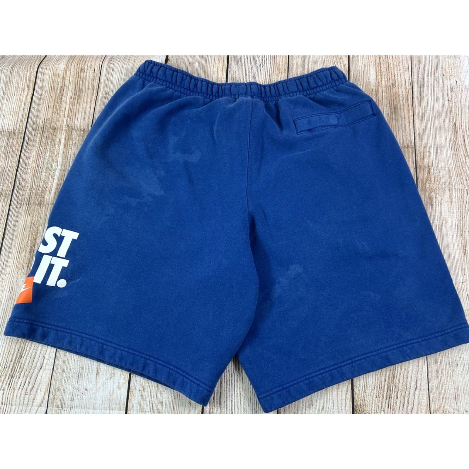 Nike VINTAGE Nike JDI Fleece Sweat Shorts Mens Blue L AR2865-438 Size US 33 - 2 Thumbnail