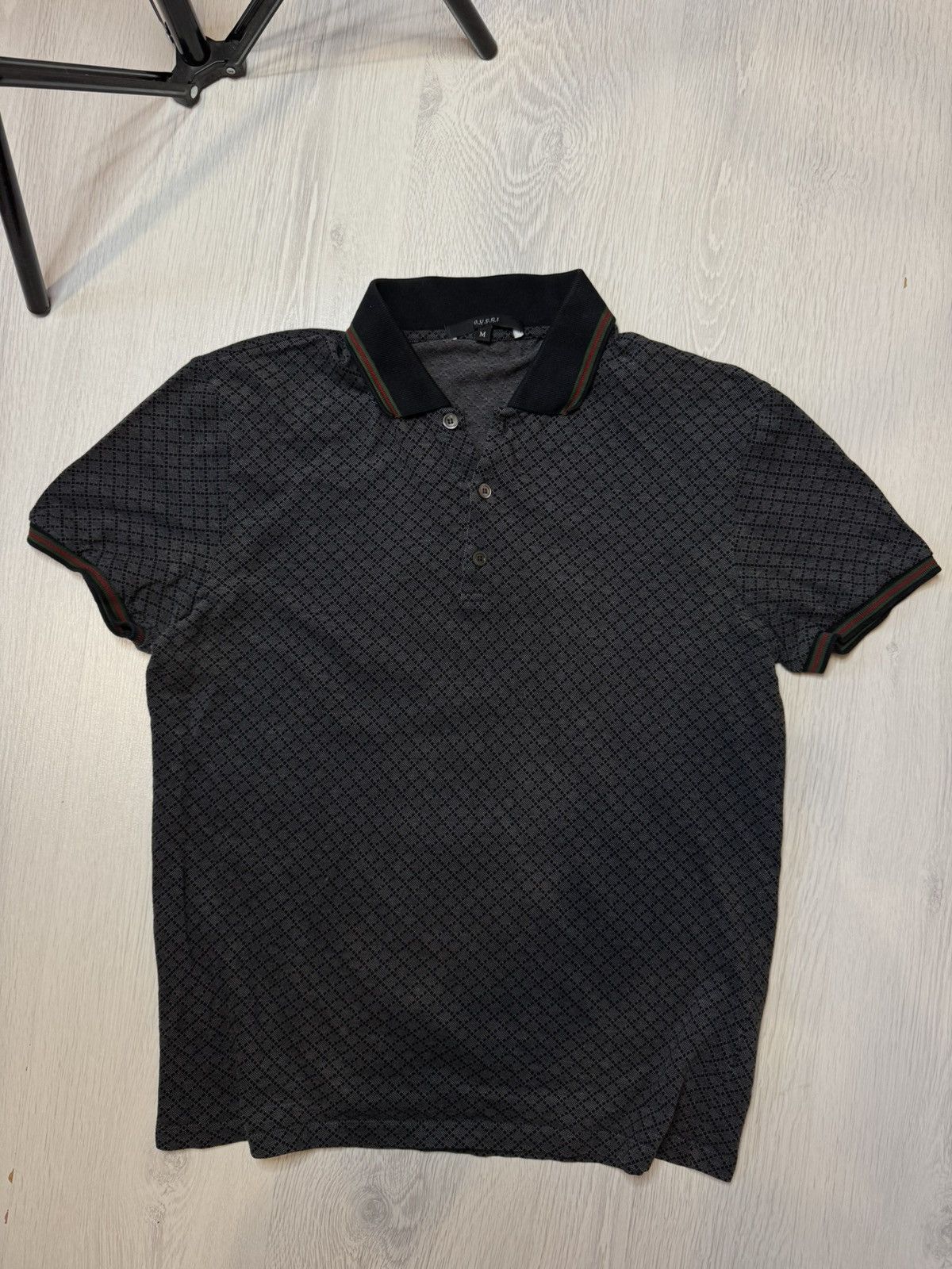 Gucci Gucci Diamond Pattern Polo Size US S / EU 44-46 / 1 - 2 Thumbnail