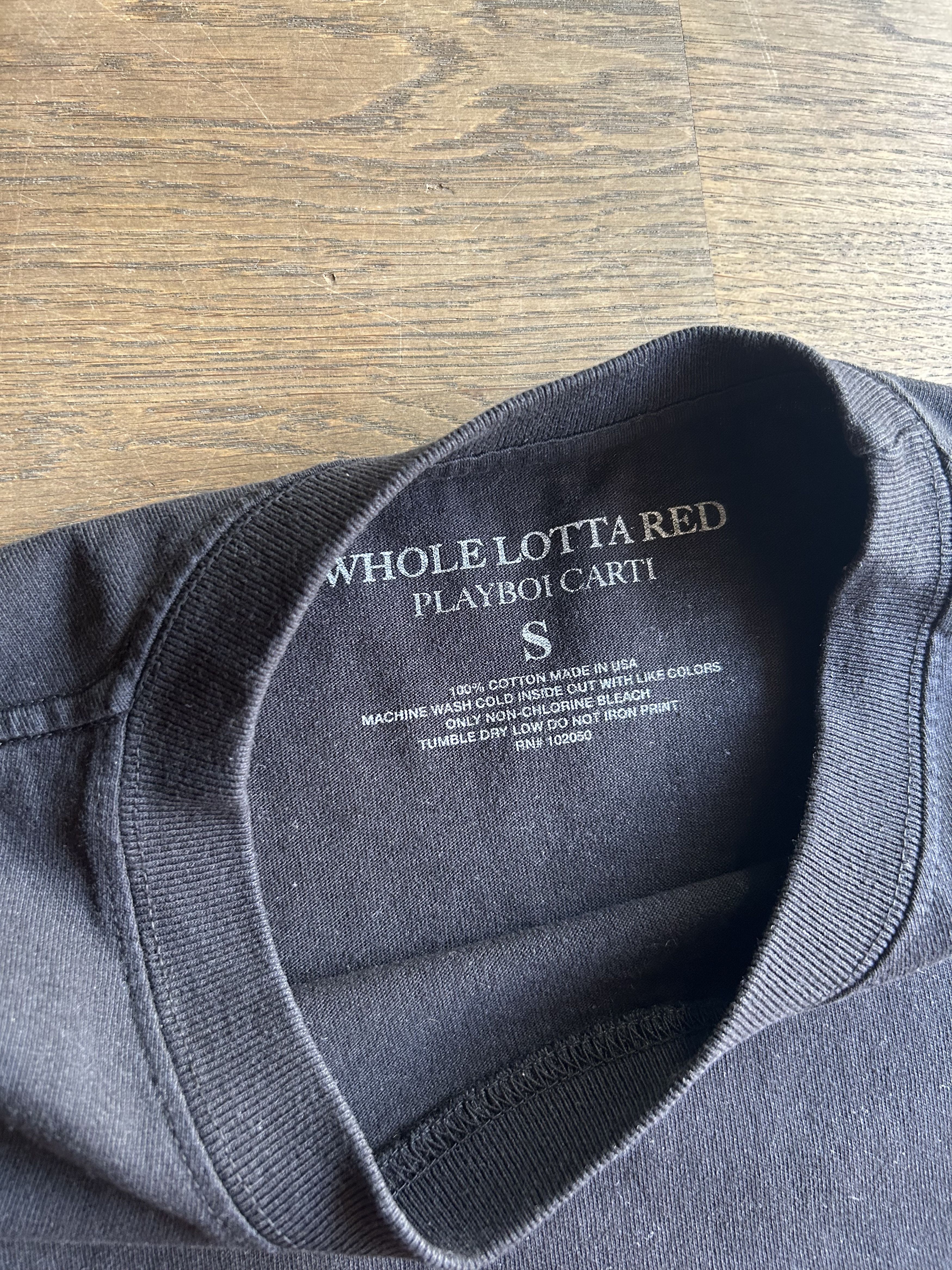 Playboi Carti WLR tour Tee size M Size US M / EU 48-50 / 2 - 3 Thumbnail